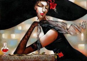 Ira-Tsantekidou-People-Women-Meal-Modern-Age-Art-Deco